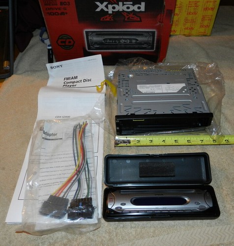 Sony xplod cdx s2000 - cdx-s2000, cd