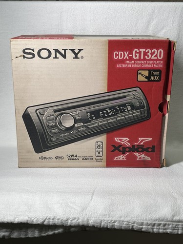 Sony car radio - car, compact
